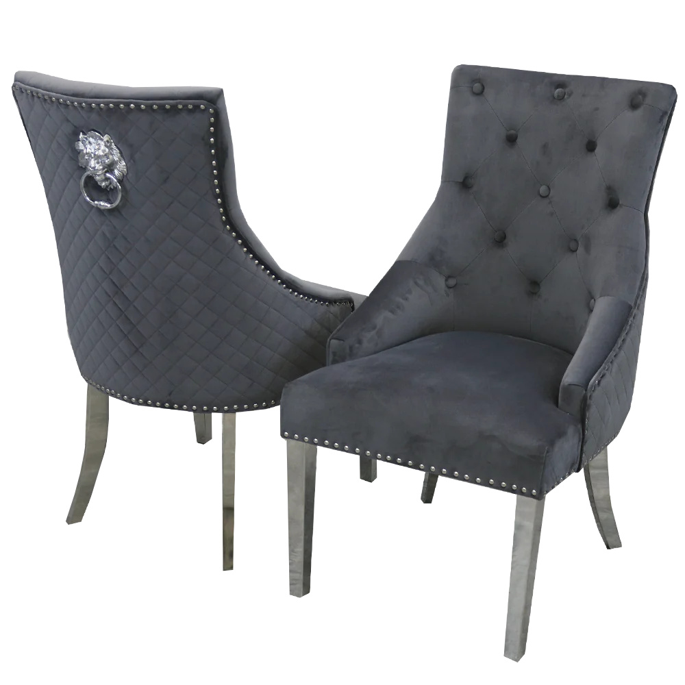 Bentley Chrome Dining Chair