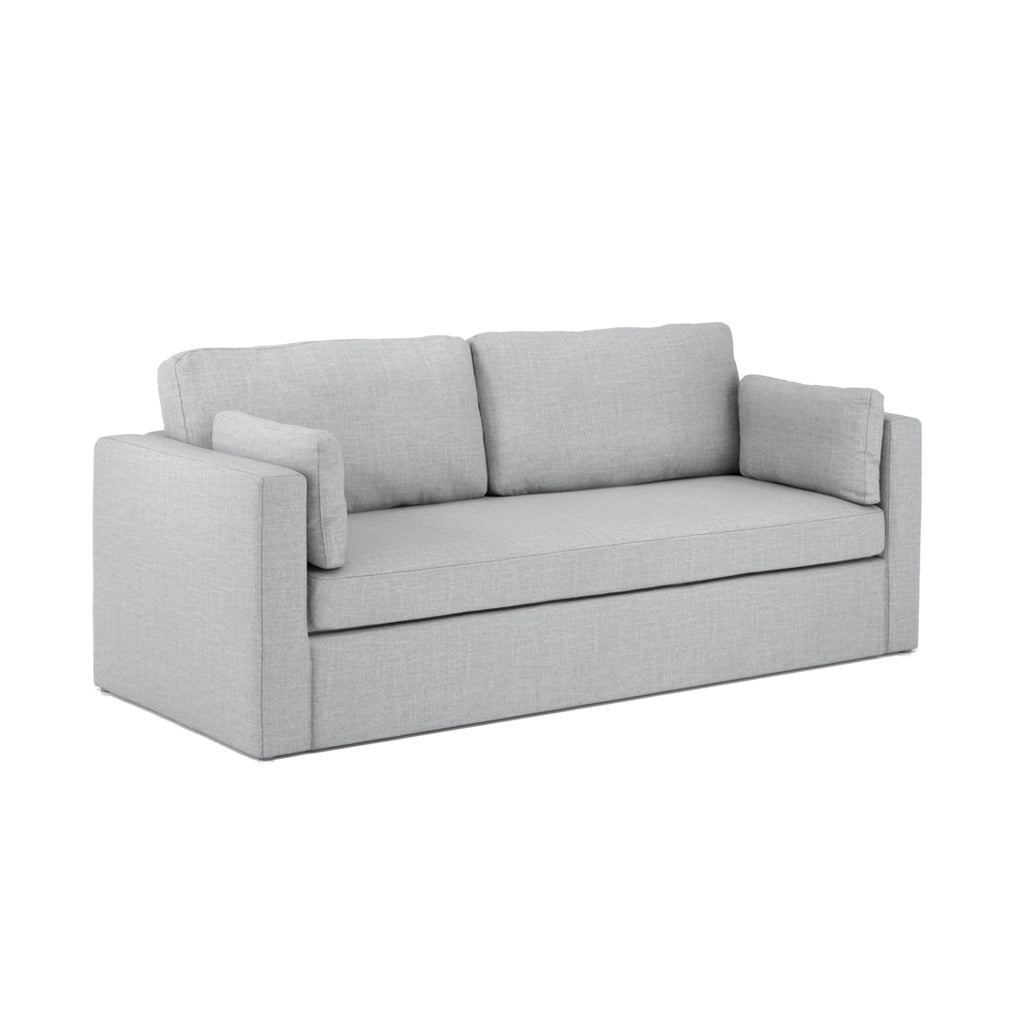 Flick Light Grey 3 Seater Sofa