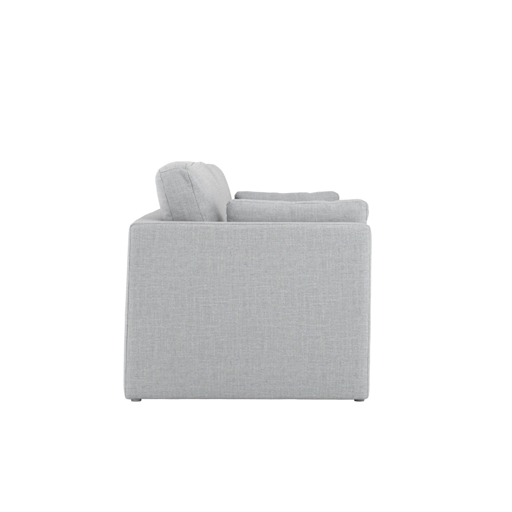 Flick Light Grey 3 Seater Sofa