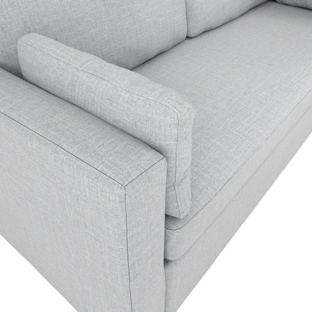 Flick Light Grey 3 Seater Sofa
