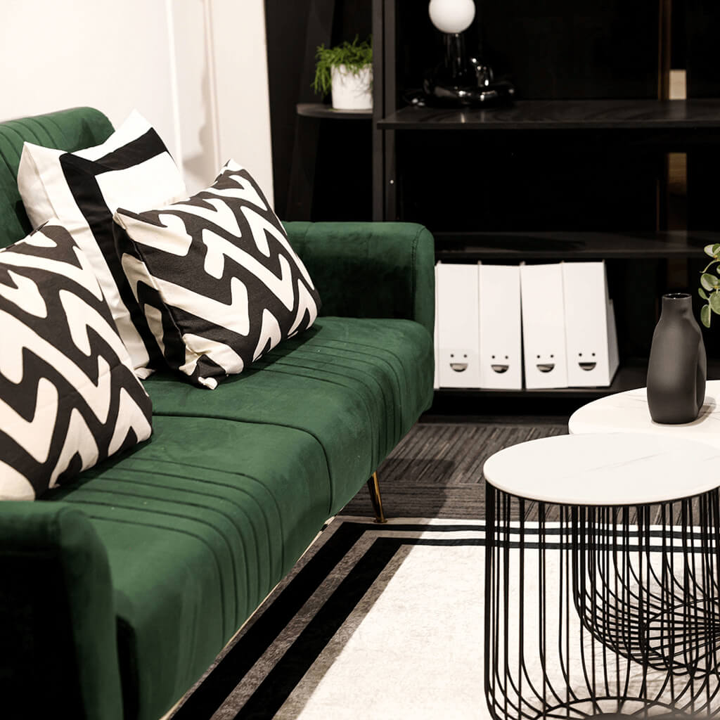 Velva Green Sofa Bed