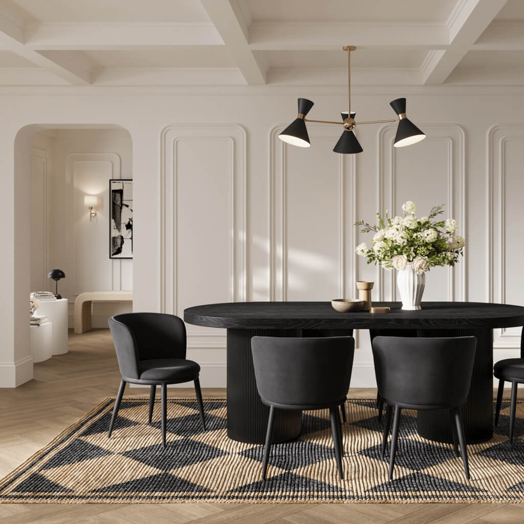 Aero Black Dining Chair