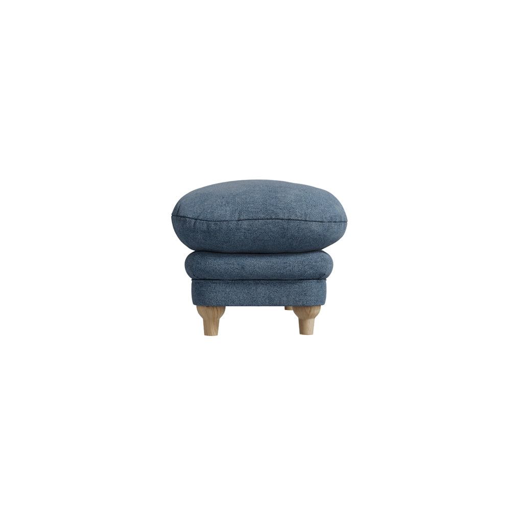 Pavilion Denim Blue Footstool