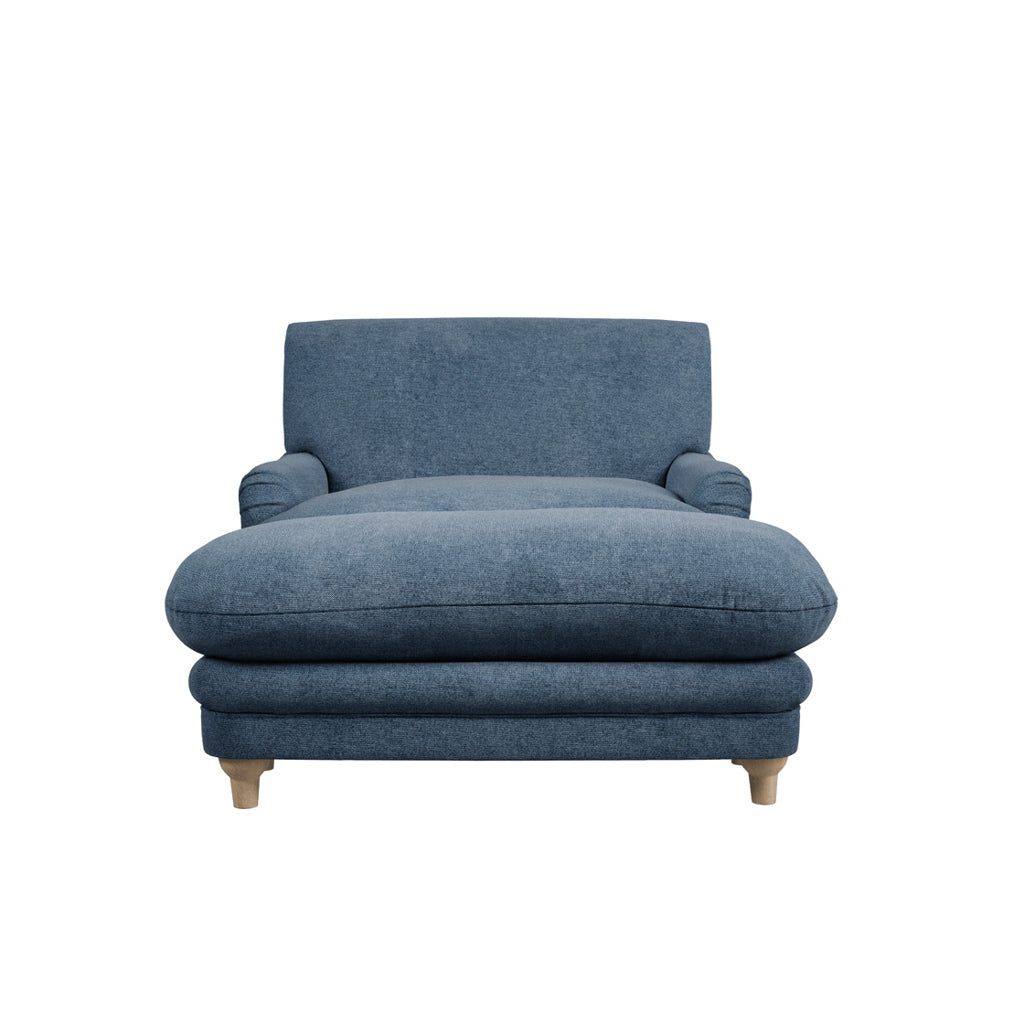Pavilion Denim Blue Footstool