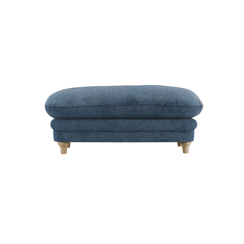 Pavilion Denim Blue Footstool