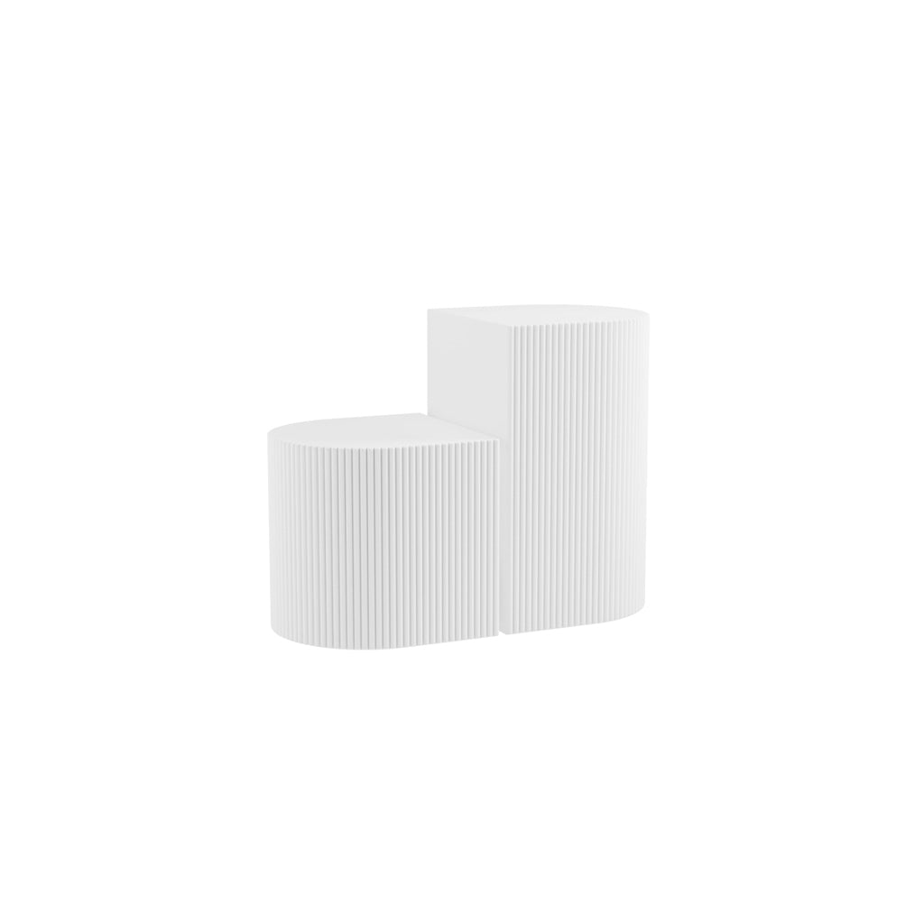 Snug White Side Tables