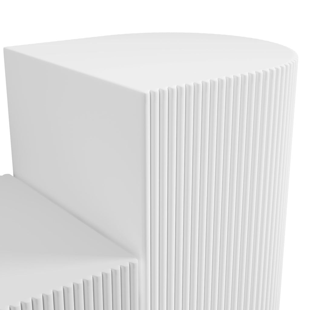 Snug White Side Tables