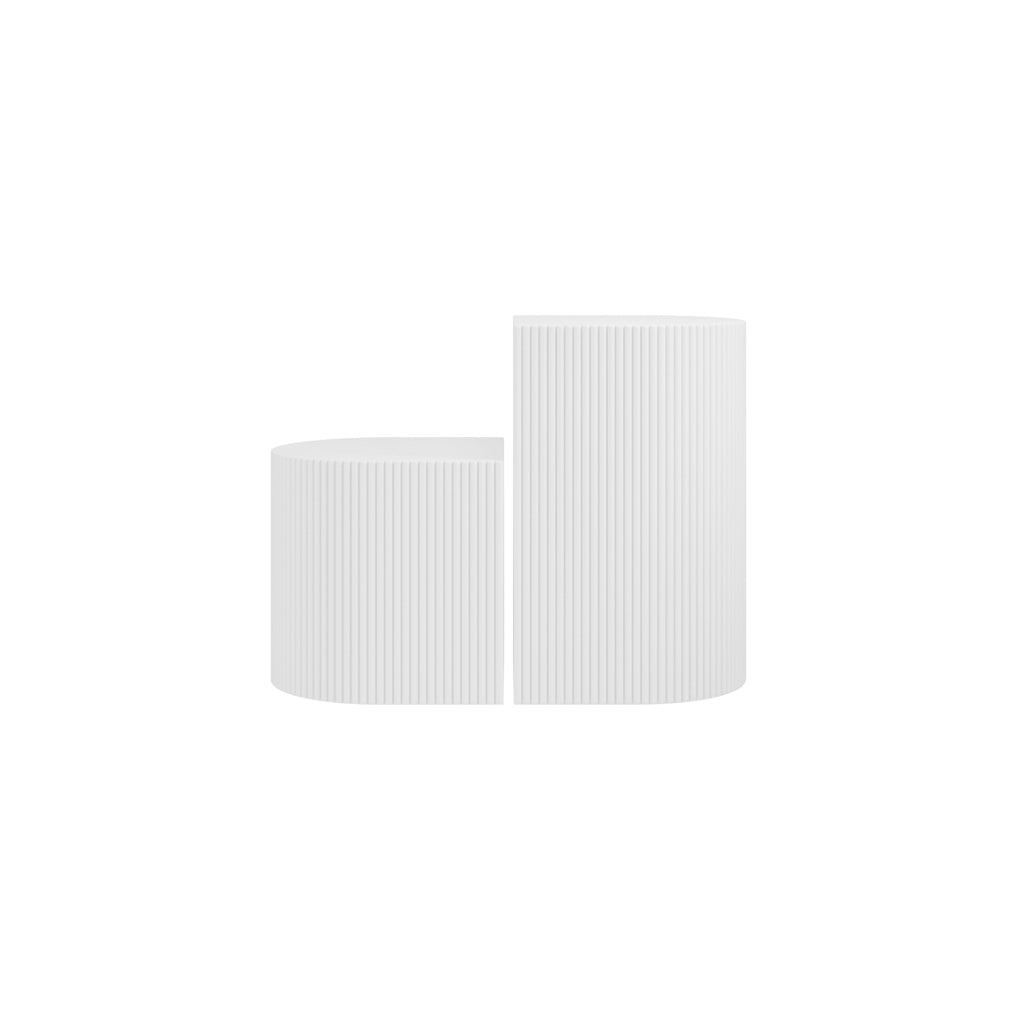 Snug White Side Tables