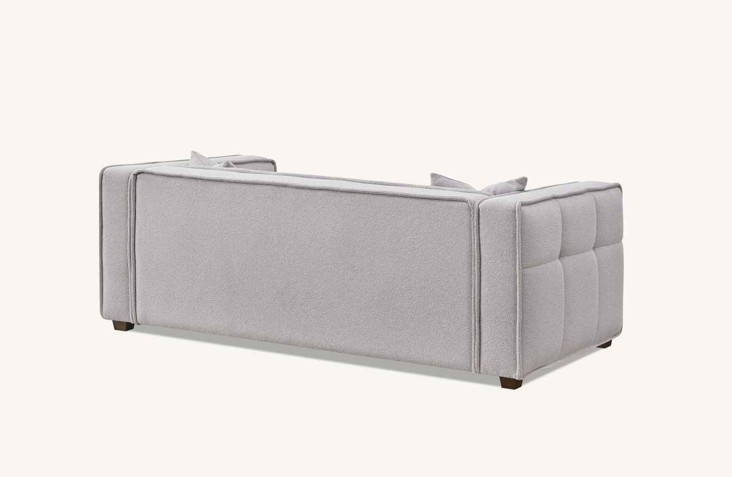 Dubai Sofa Range in Putty Boucle Fabric