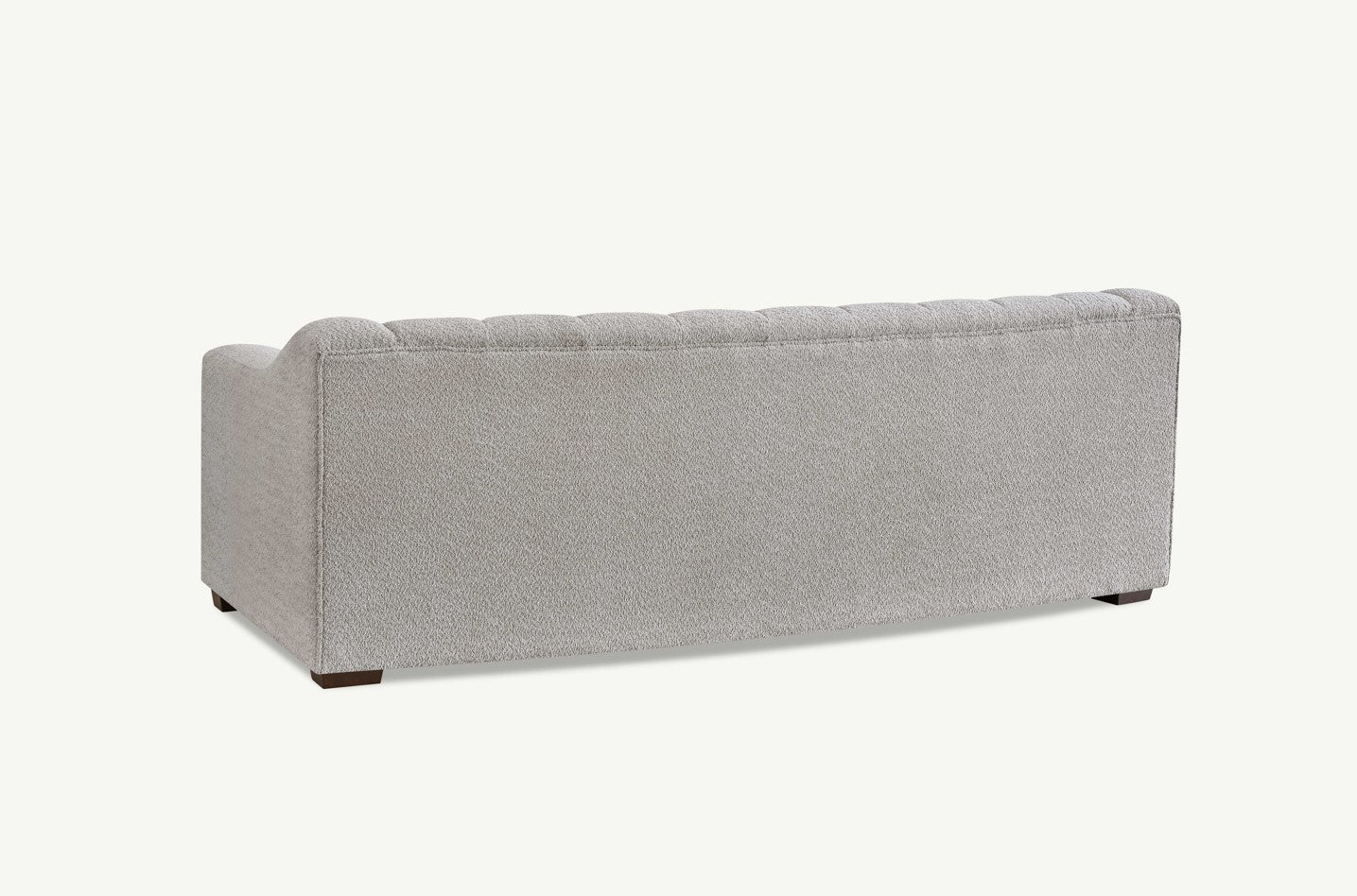 Vienna 3 Seater Sofa in Oatmeal Boucle Fabric