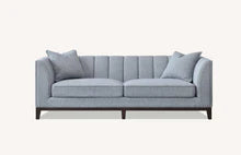 Stockholm Cooper Chunky Tufted 3 Seater Sofa in Dolphin Boucle