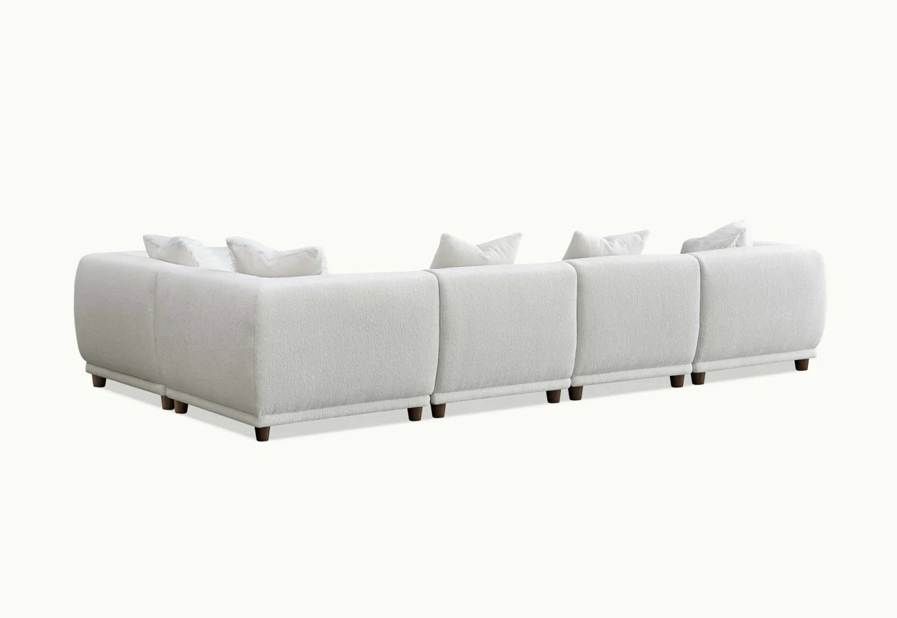 Moscow Polar Boucle Modular Sofa Range in Polar Boucle Fabric