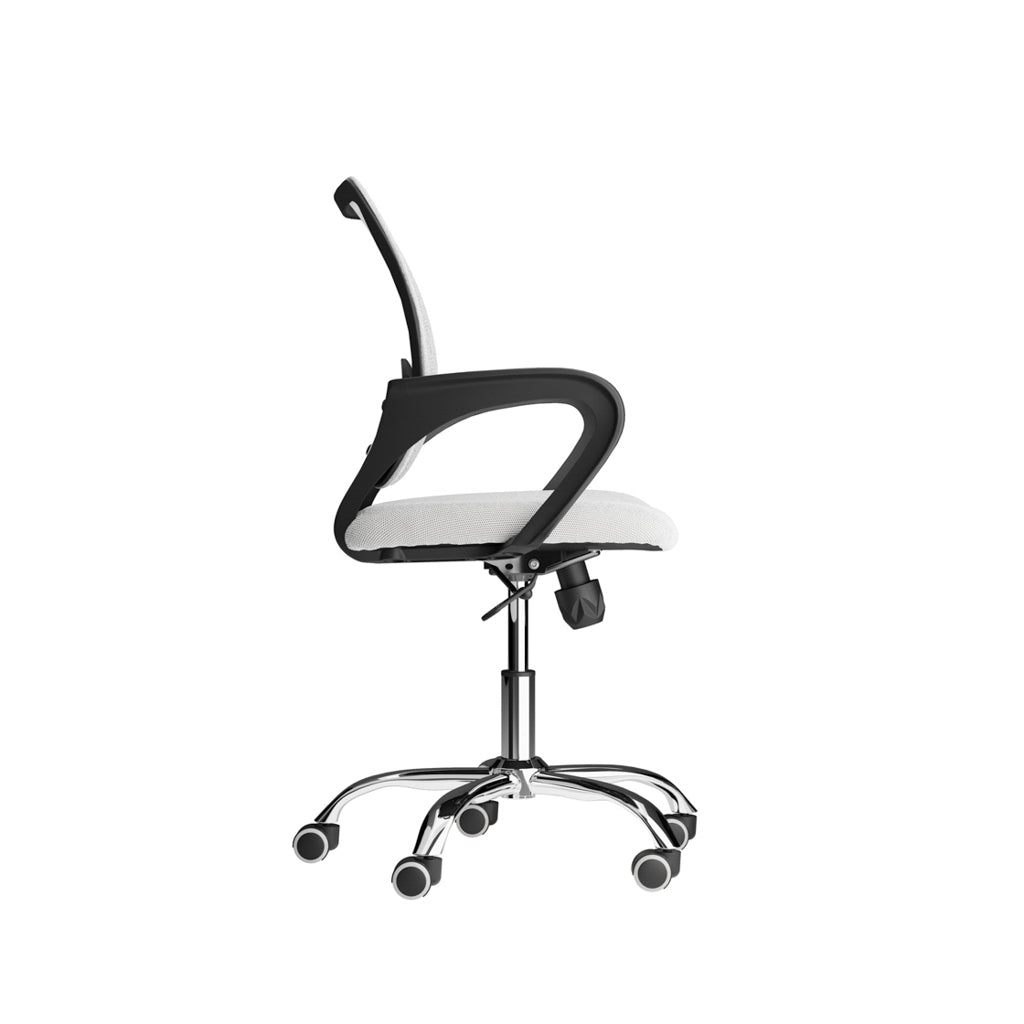 Zyra White Mesh Back Office Chair