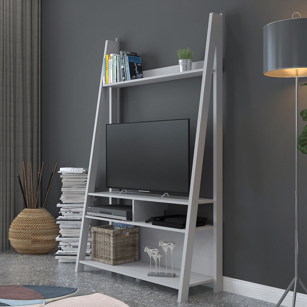 Nexa Grey Ladder Media Unit
