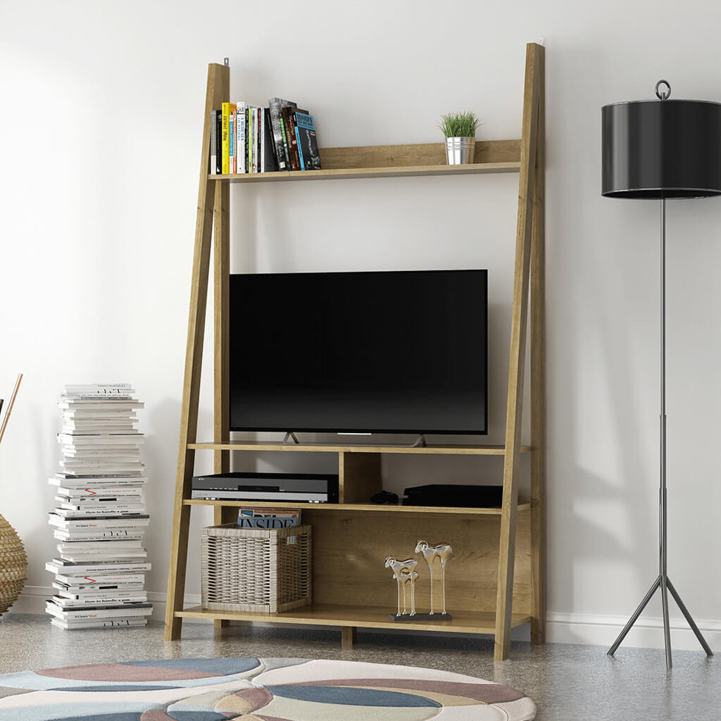 Nexa Oak Ladder Media Unit