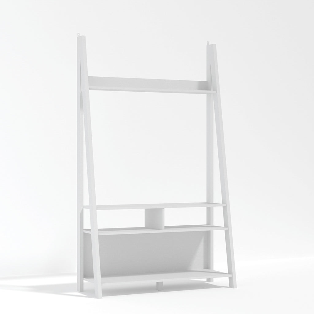 Nexa White Ladder TV Unit