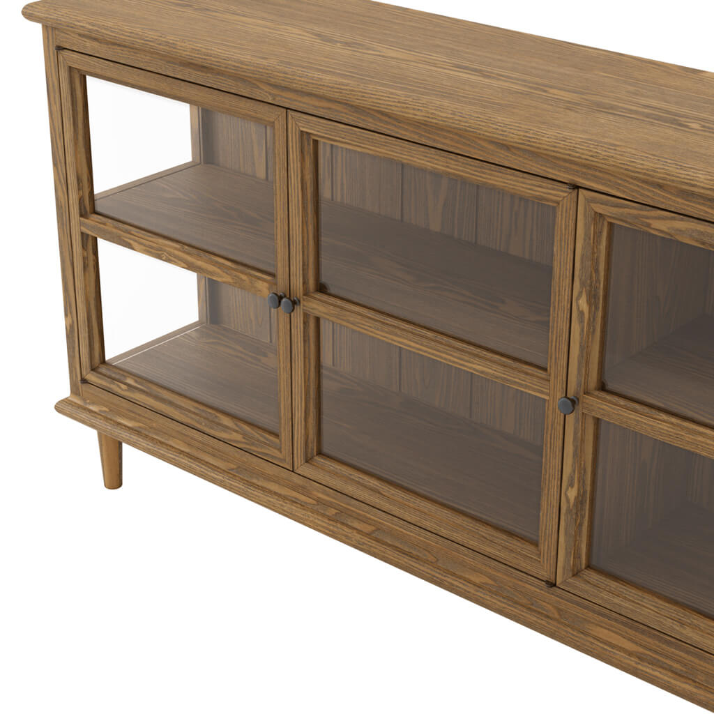 Fleck Smoked Sideboard