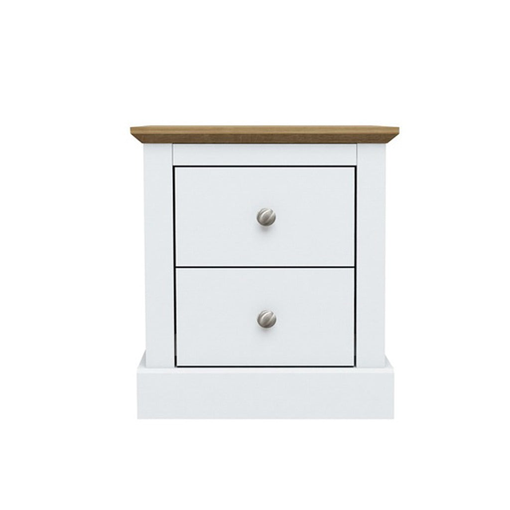 Slyn White Bedside Cabinet