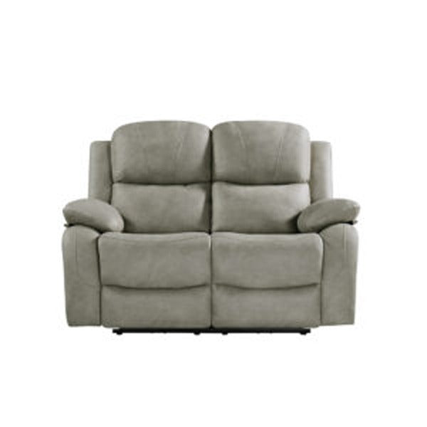 Modern 2-Seater Sofa – Light Grey