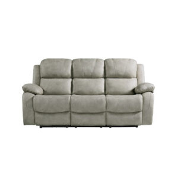 Modern 3-Seater Sofa – Light Grey"
