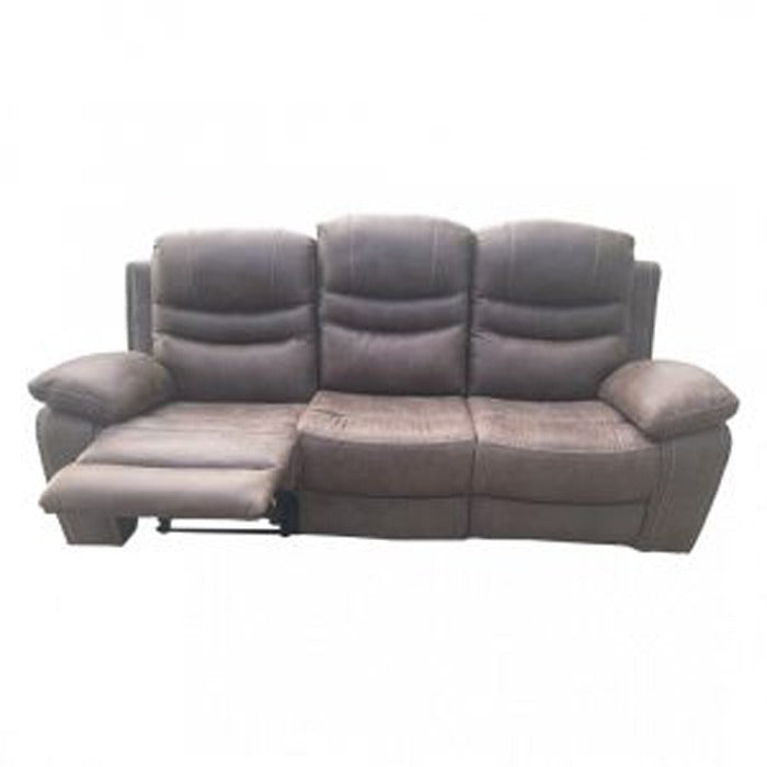 Modern Brown Sofa Soft Fabric & Smooth Function
