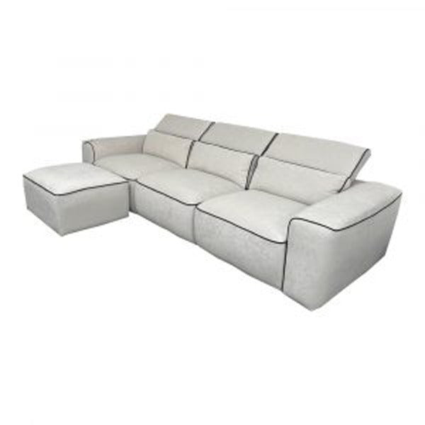 Elan Grey Fabric Sofa – Modern & Comfortable