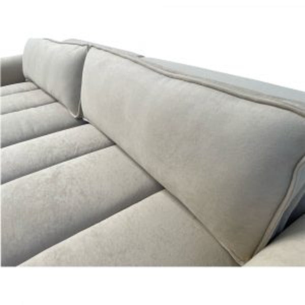 Elegant Cream Sofa – Soft Upholstery & Clean Design