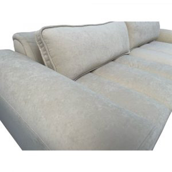 Elegant Cream Sofa – Soft Upholstery & Clean Design