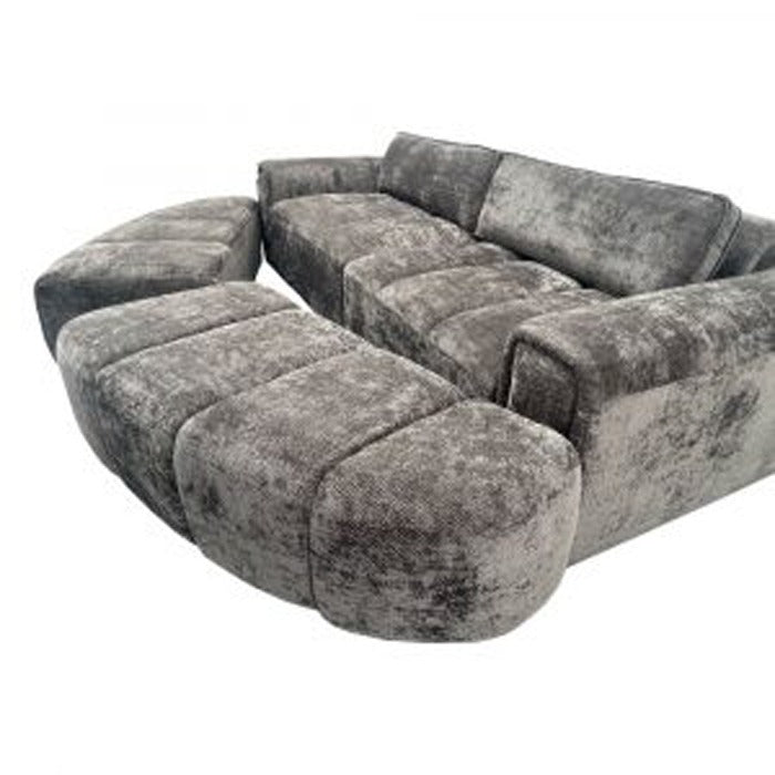 Sleek Fabric Sofa – Ideal for Any Living Room