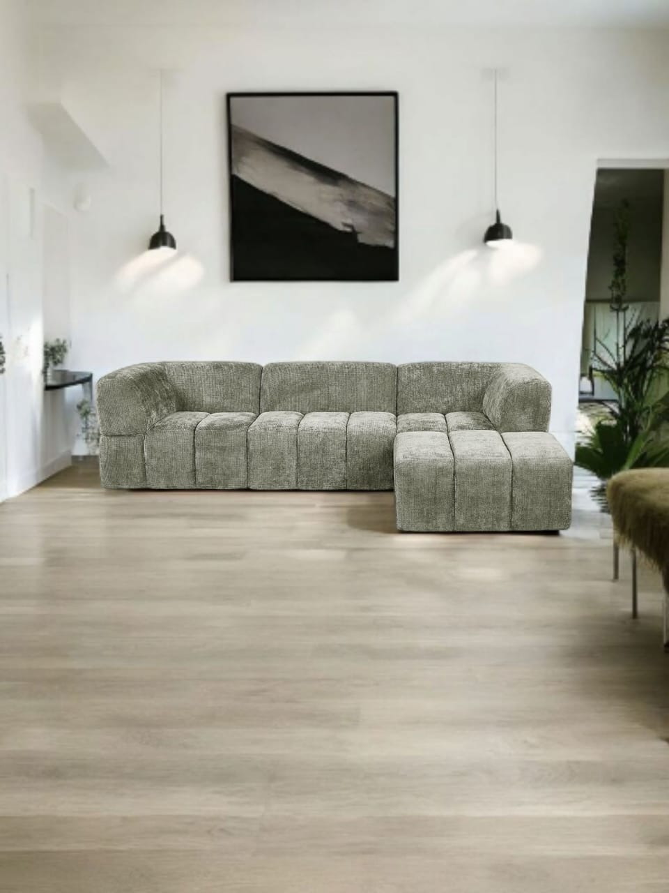 Echo Modern Sofa with Minimalist Aesthetic
