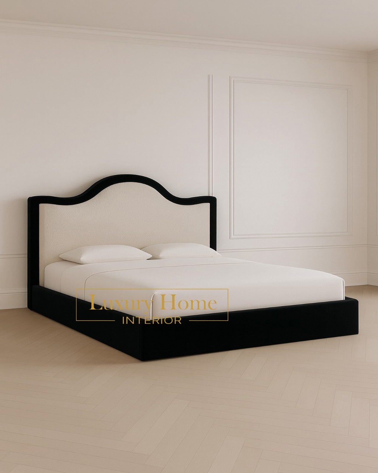 The Bespoke Beatrix Bed Fully Customisable with Storage Options- Washington Black Border Range