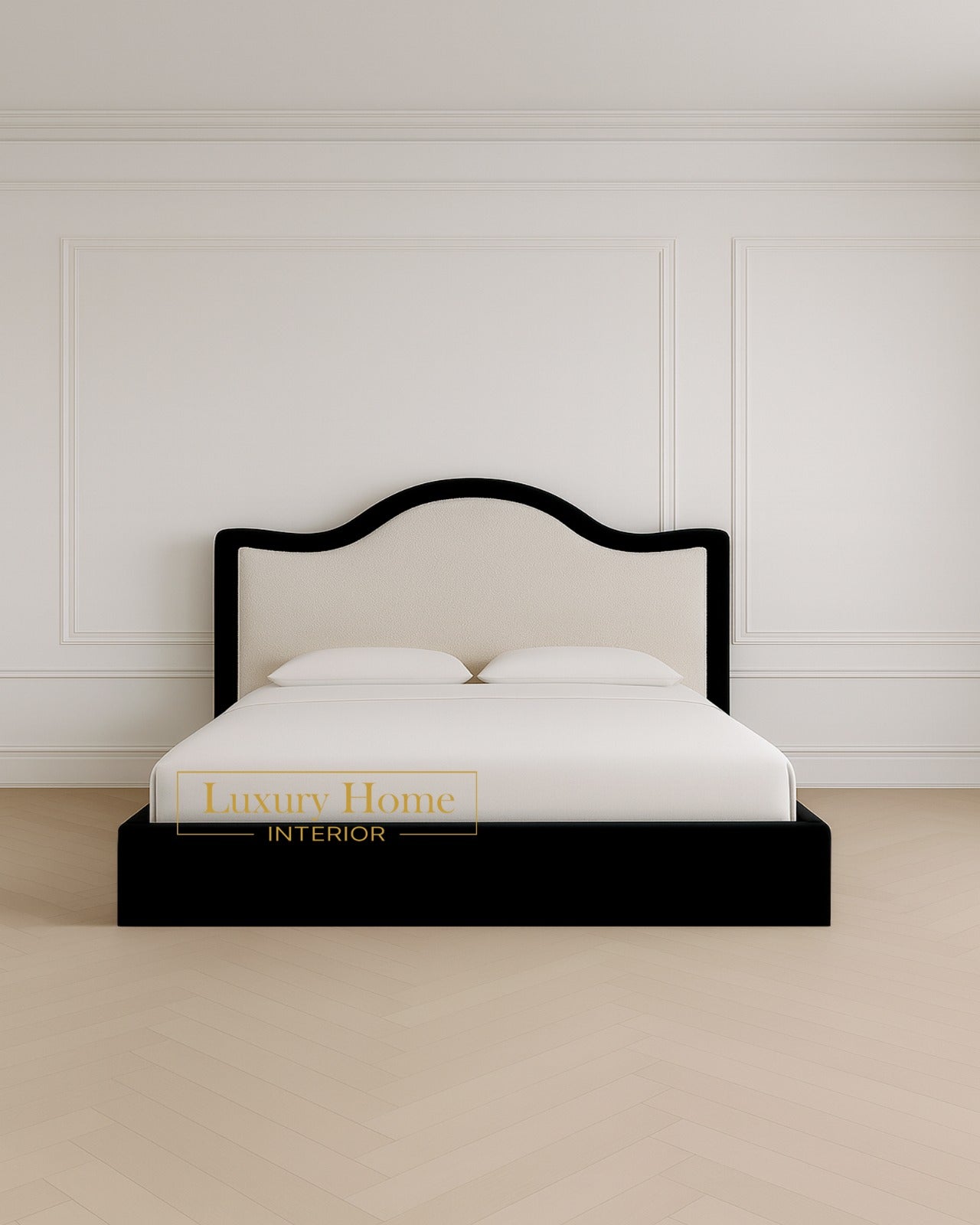 The Bespoke Beatrix Bed Fully Customisable with Storage Options- Washington Black Border Range