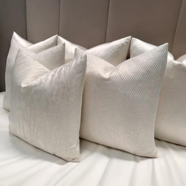 The Luxury Ivory Aspesi Bed Cushion Set
