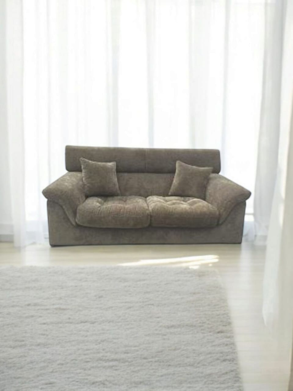 Cozy 2-Seater Sofa – Classic Comfort