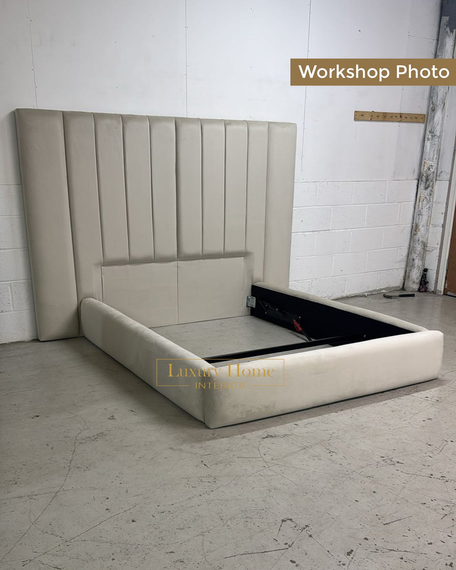 The Bespoke Kensington Bed- Fully Customisable with Storage Options- Luxe Range