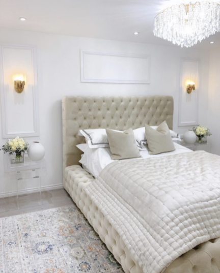 The Bespoke Park Lane Bed- Fully Customisable with Storage Options- Chesterfield Range