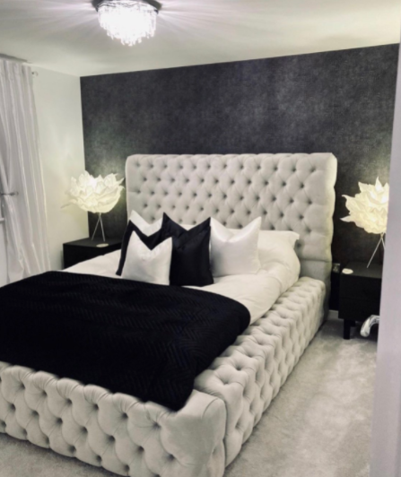 The Bespoke Park Lane Bed- Fully Customisable with Storage Options- Chesterfield Range