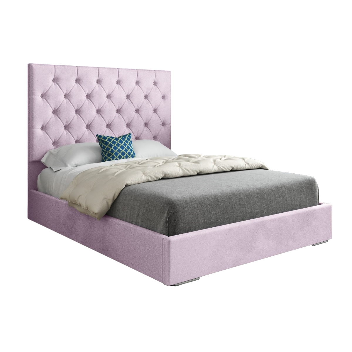 Niama Upholstered Soft Velvet Bed Frame