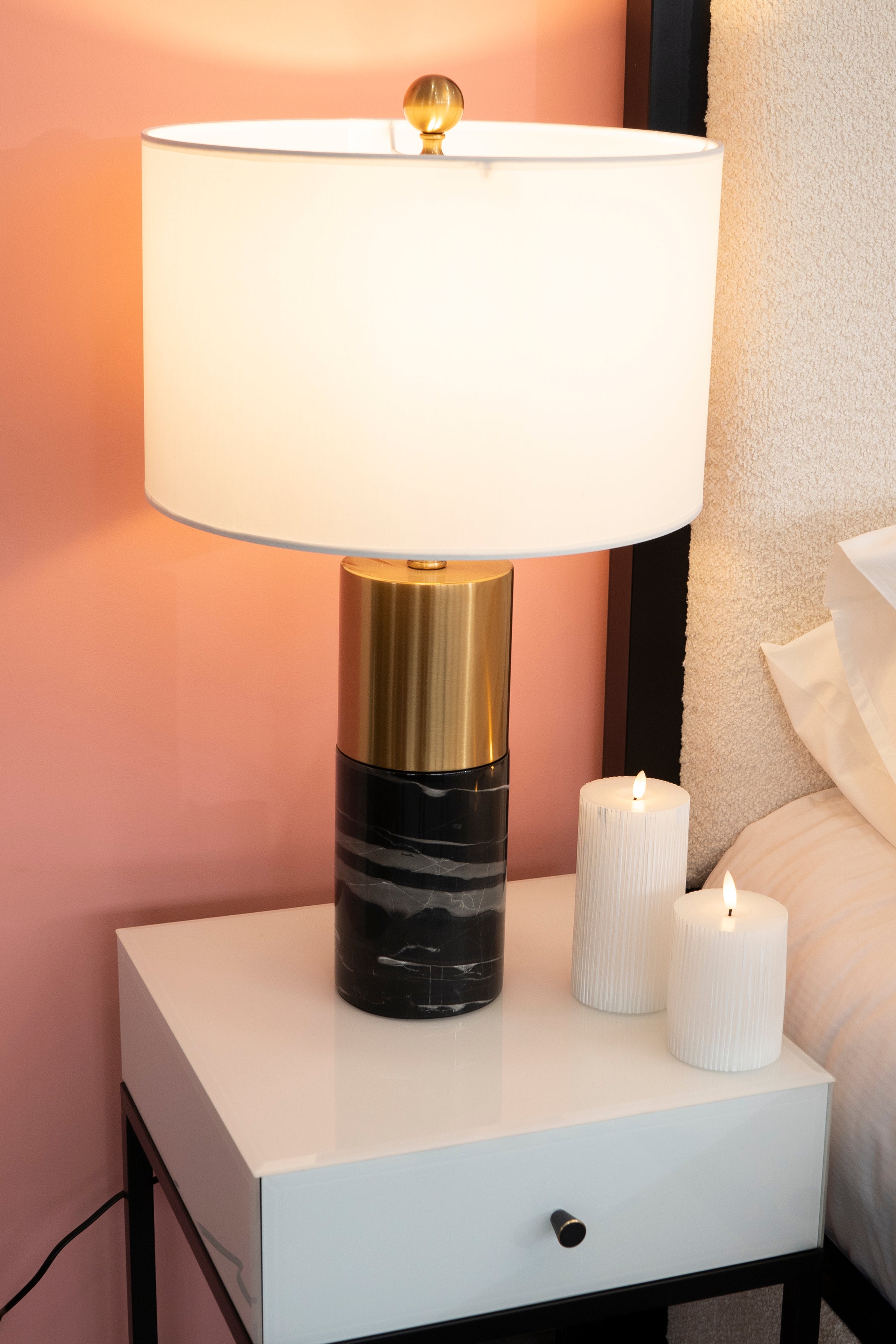 Madrid Black & Gold Table Lamp