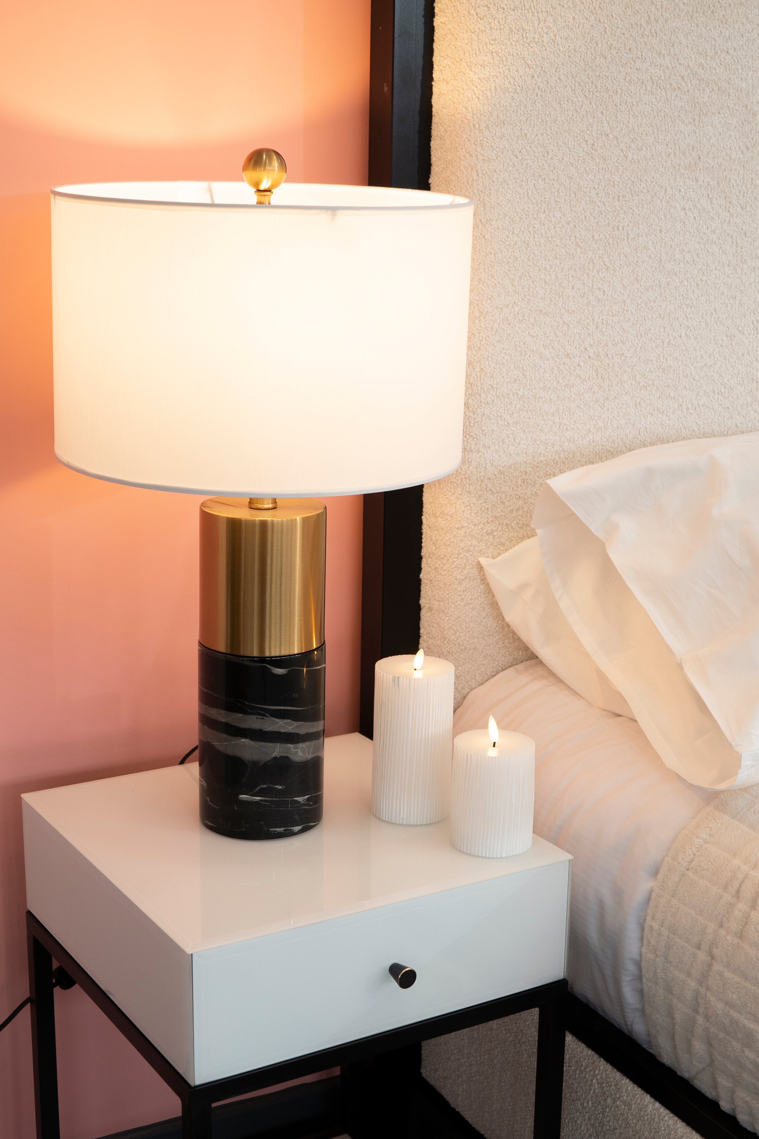 Madrid Black & Gold Table Lamp