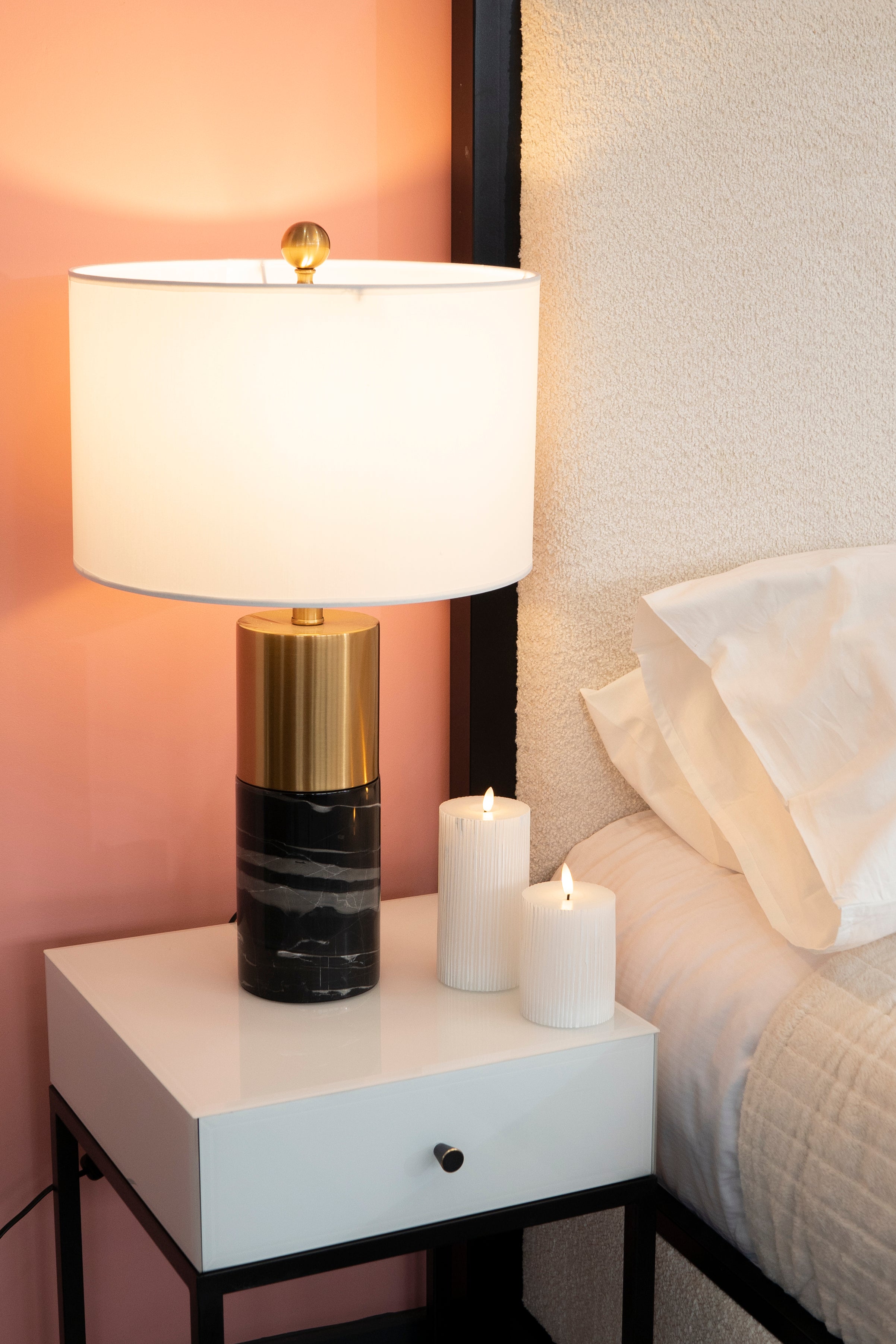 Madrid Black & Gold Table Lamp