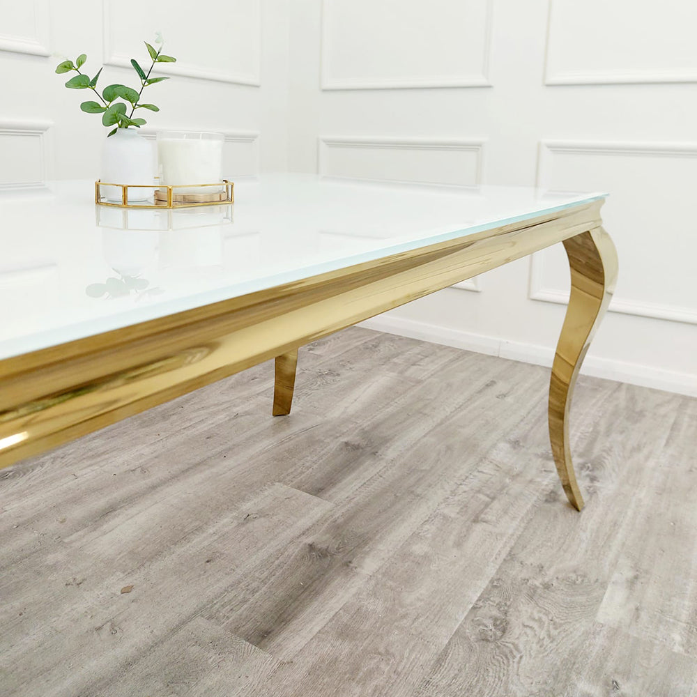 Louis Dining Table Gold