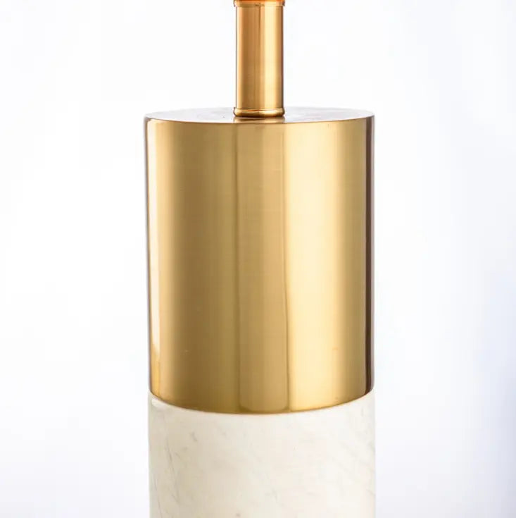 Dubai White & Gold Table Lamp