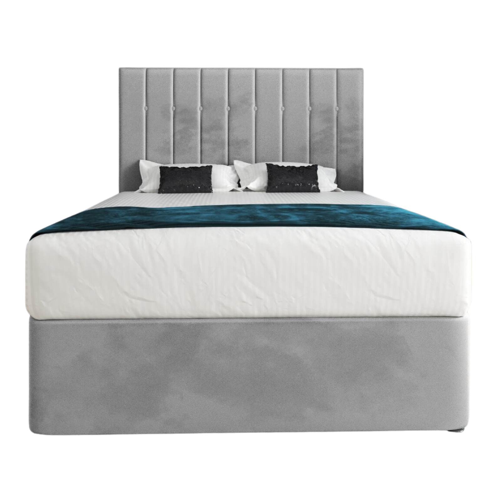 Batholo Upholstered Soft Velvet Bed Frame