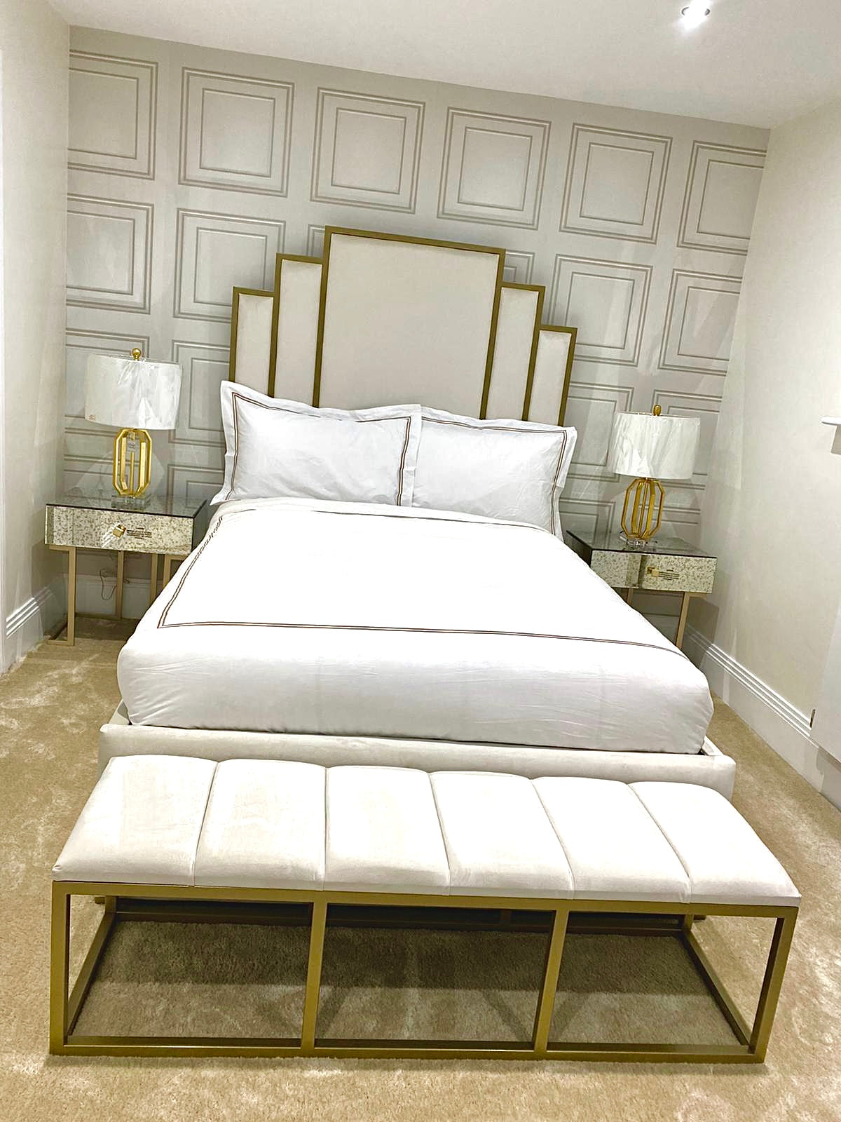 The Bespoke Gatsby Bed -Fully Customisable with Storage Options- Luxe Range