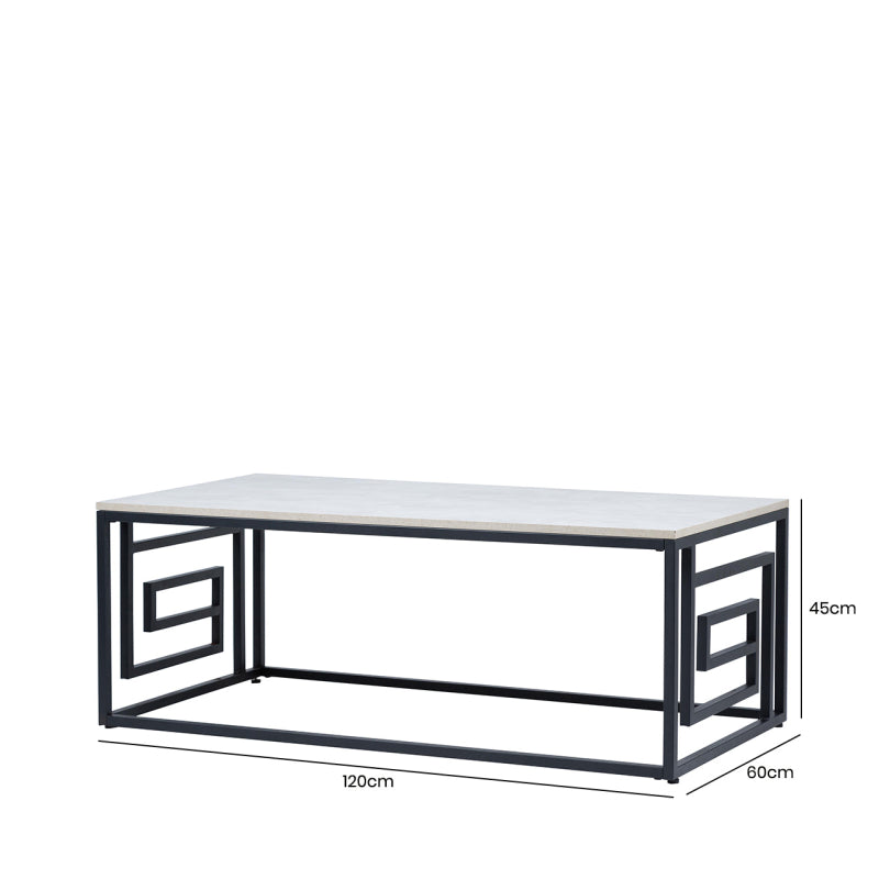 Devon Black and Grey Coffee Table