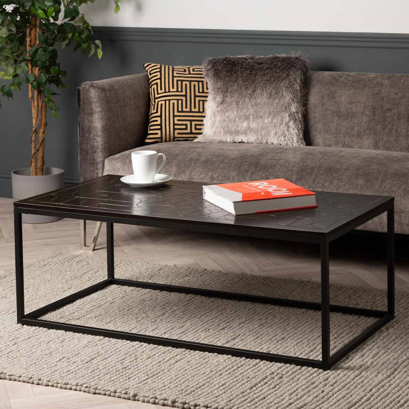 Solenn Black Coffee Table