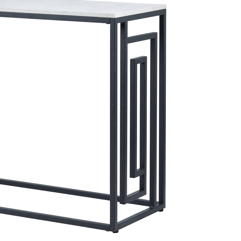 Devon Black and Grey Console Table